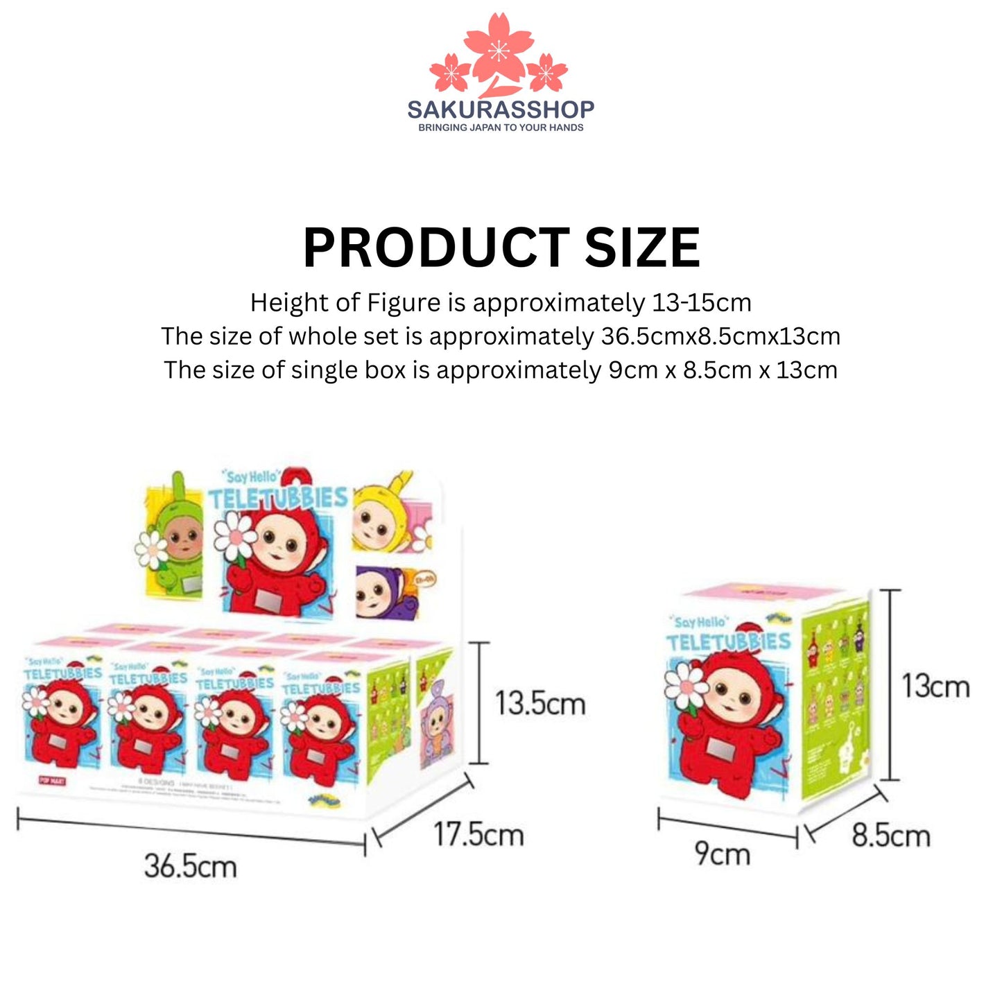 POP MART Teletubbies “Say Hello” Series – Blind Box Figure (1 Piece)