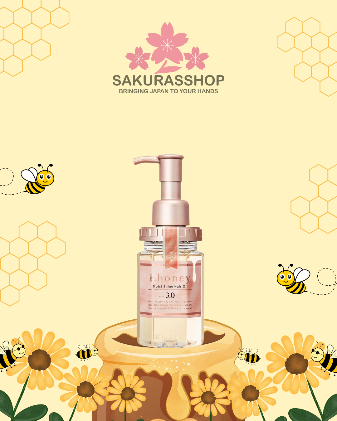 &Honey Silky Smooth Moisture Hair Oil 3.0 – 100ml