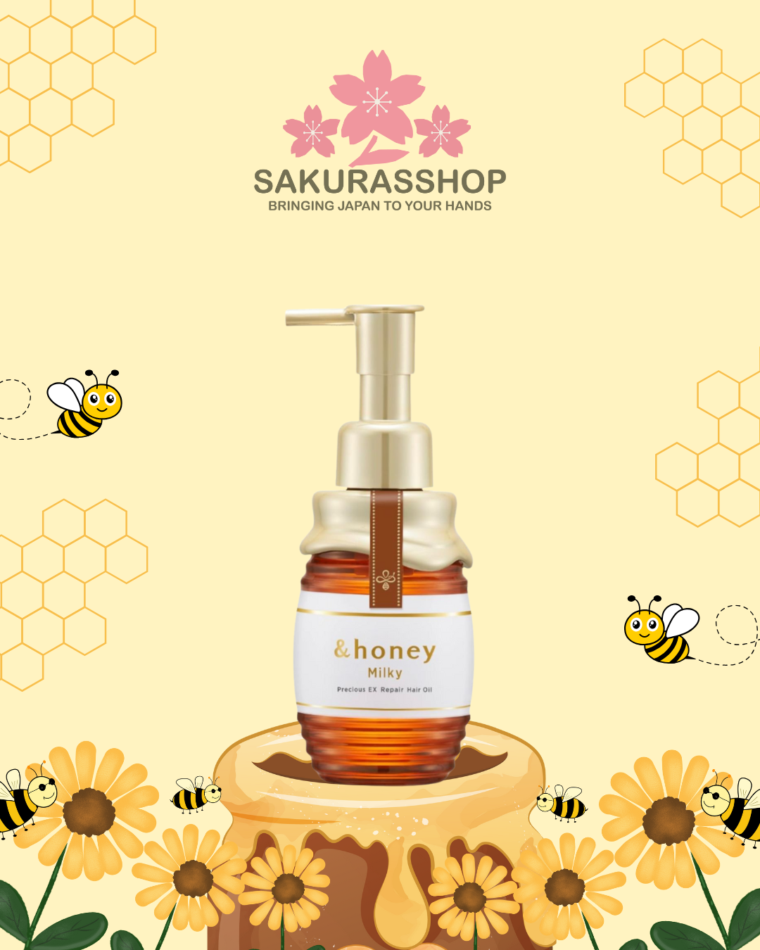 &Honey Silky Smooth Moisture Hair Oil 3.0 – 100ml