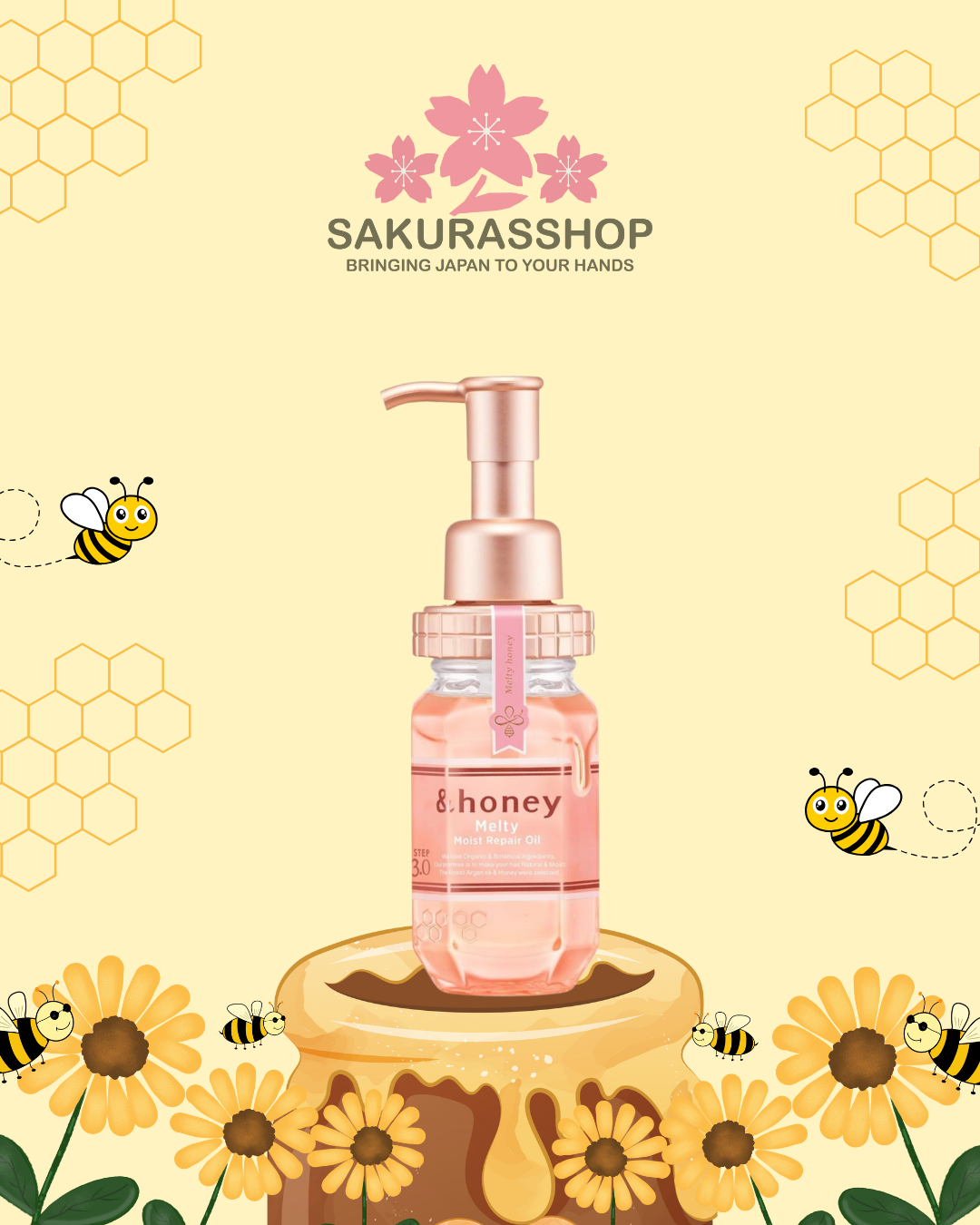 &Honey Silky Smooth Moisture Hair Oil 3.0 – 100ml