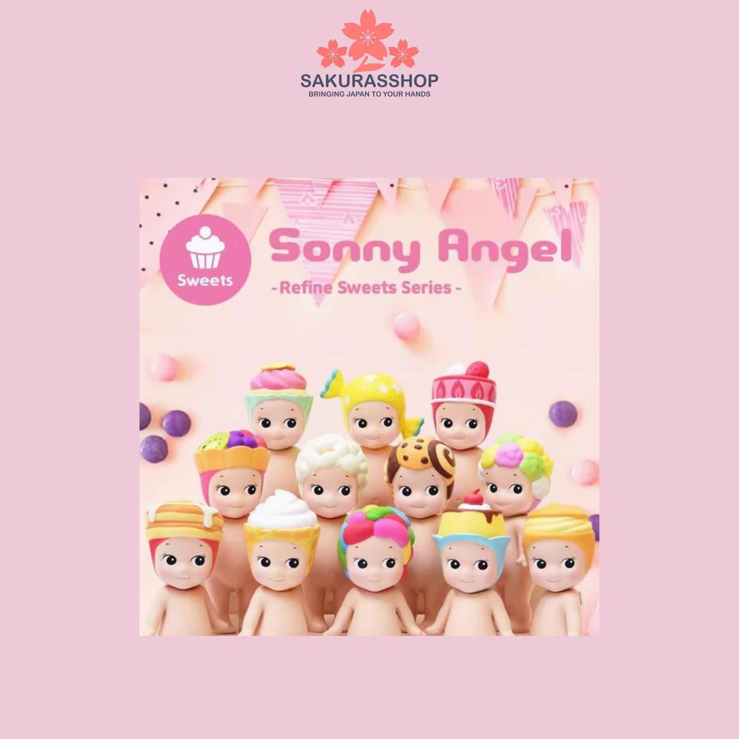 Sonny Angel Sweets Series – Original Mini Figure (1 Random Blind Box)