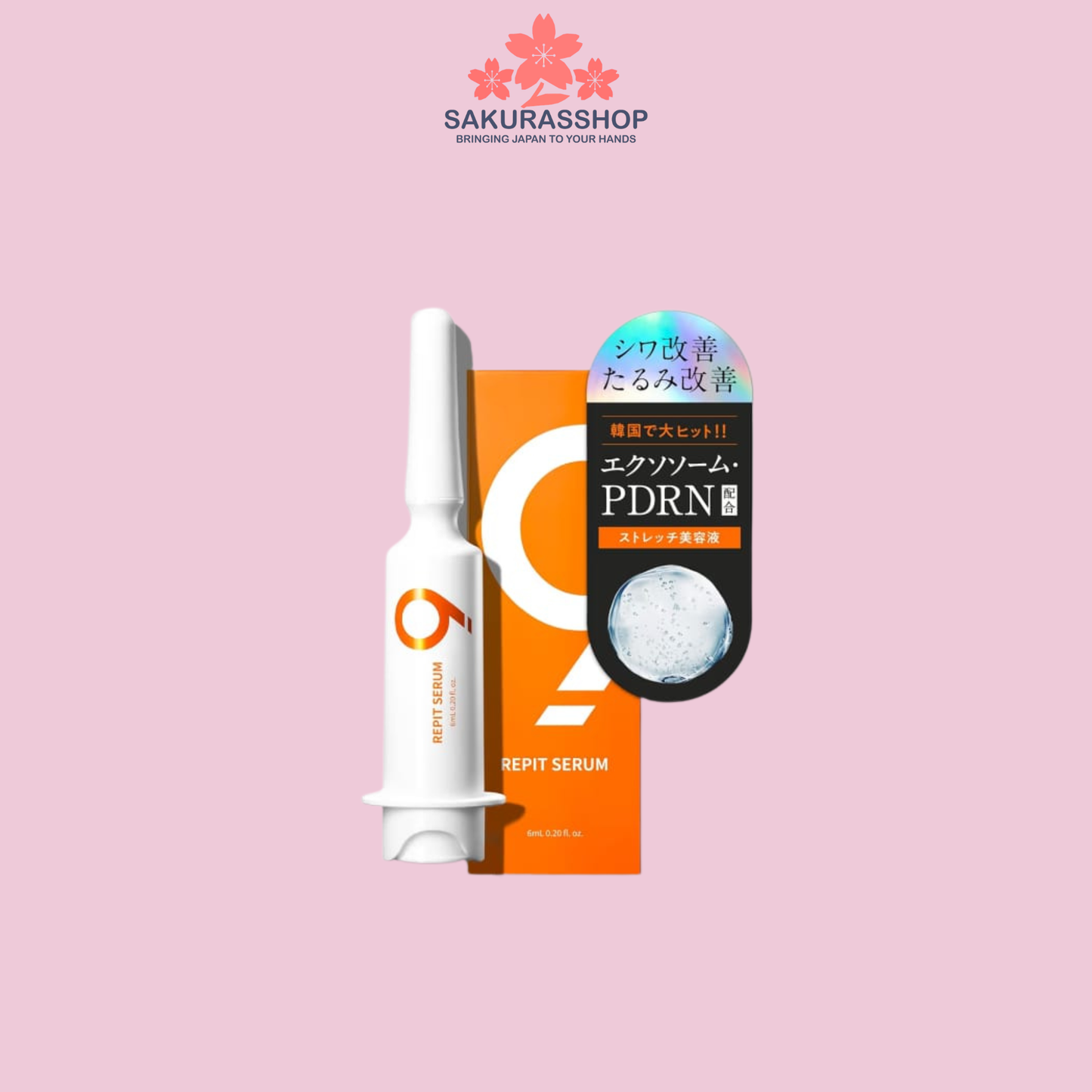 9tails Repit Serum Exosome PDRN Wrinkle Improvement Serum 6ml