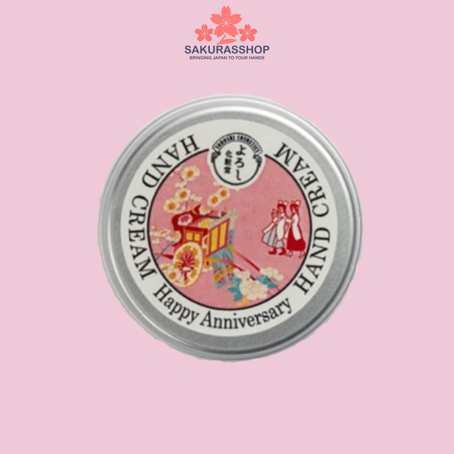 Yoroshi Message Hand Cream – Custom Gift with Message (50g)