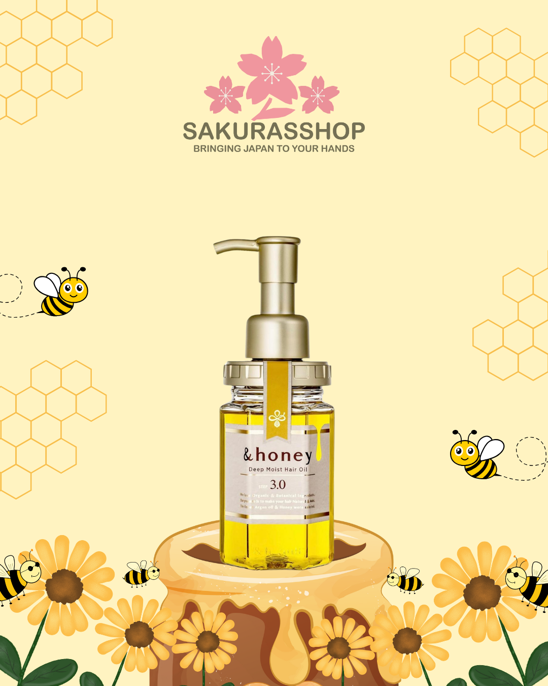 &Honey Silky Smooth Moisture Hair Oil 3.0 – 100ml