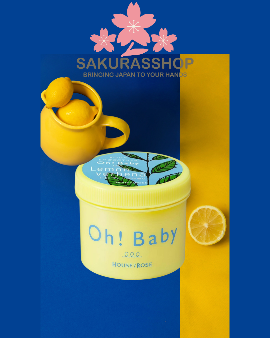 House of Rose Oh! Baby Body Smoother – Exfoliating Body Scrub