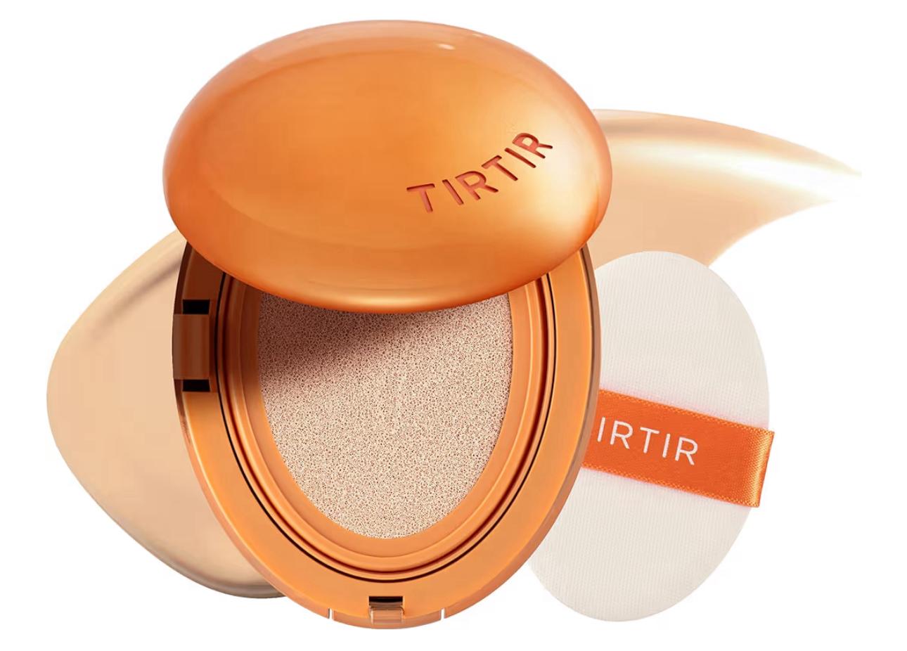 TIRTIR Mask Fit Cool Sun Cushion SPF50+ PA++++ – Cooling UV Protection & Tone-Up Cushion