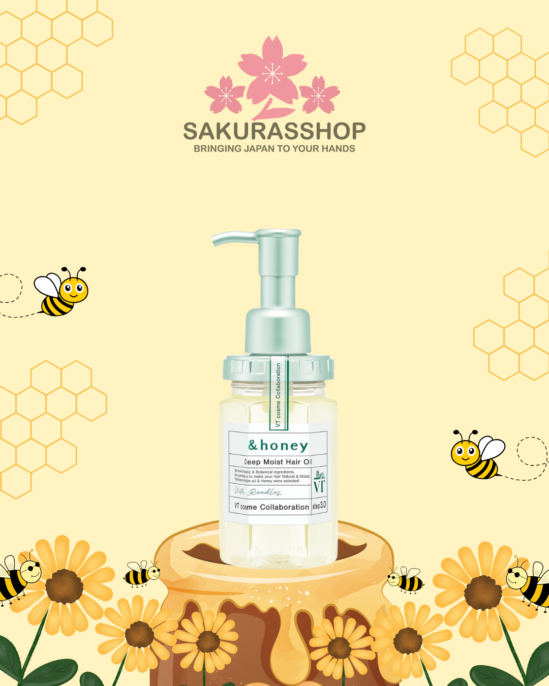 &Honey Silky Smooth Moisture Hair Oil 3.0 – 100ml