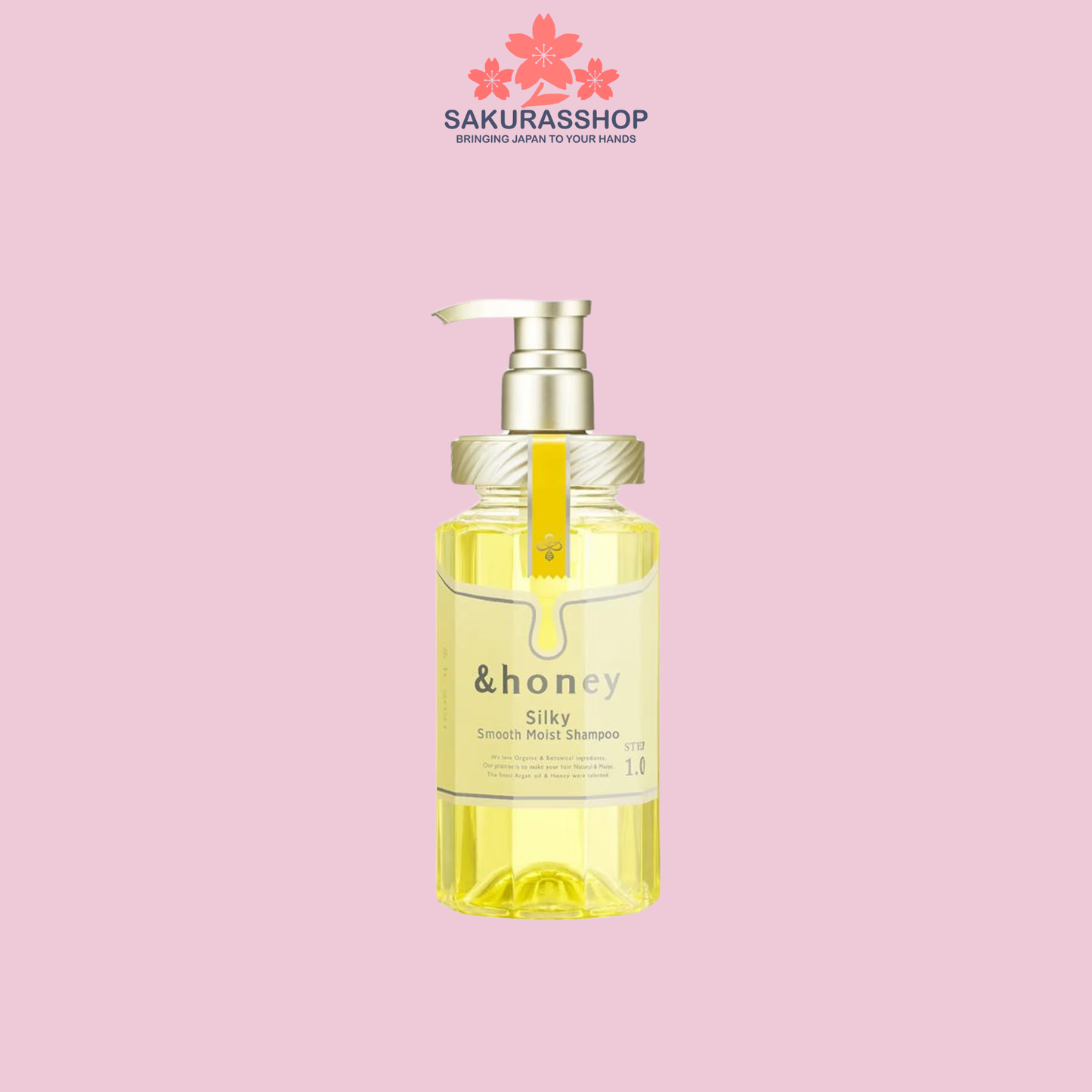 &honey Moist Repair Shampoo – Japanese Honey Hair Care (Milky / Melty / Deep Moist / Color / Pixie) 440–500ml