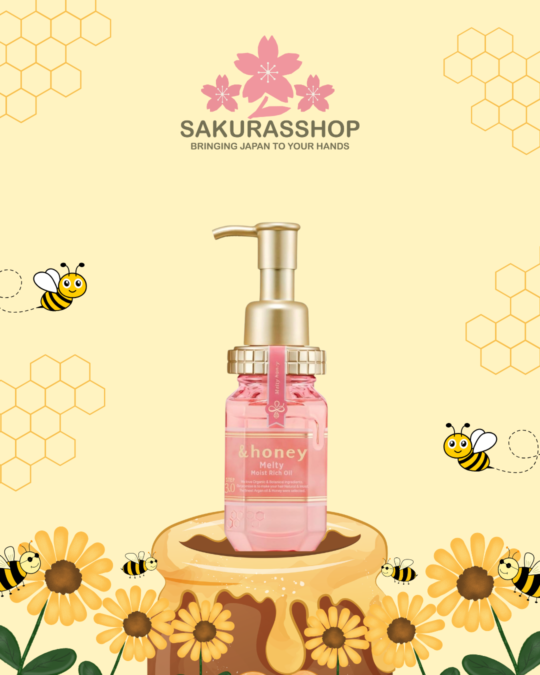 &Honey Silky Smooth Moisture Hair Oil 3.0 – 100ml