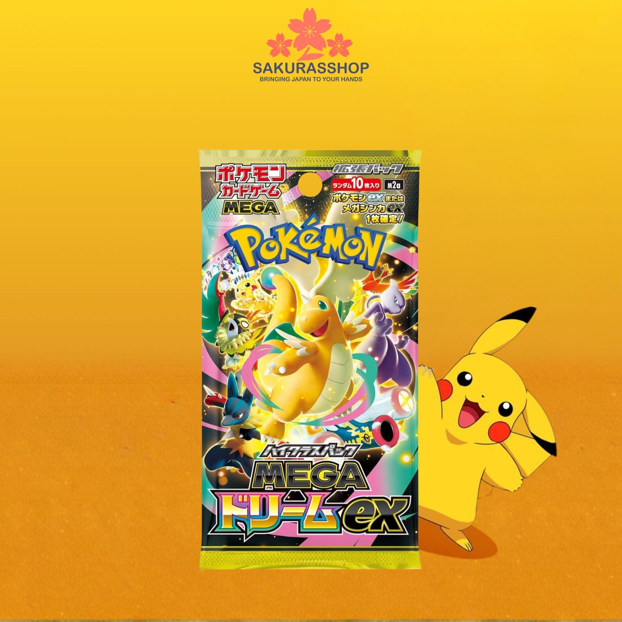Pokémon MEGA Dream ex Booster Box – High Class Pack Japanese Cards