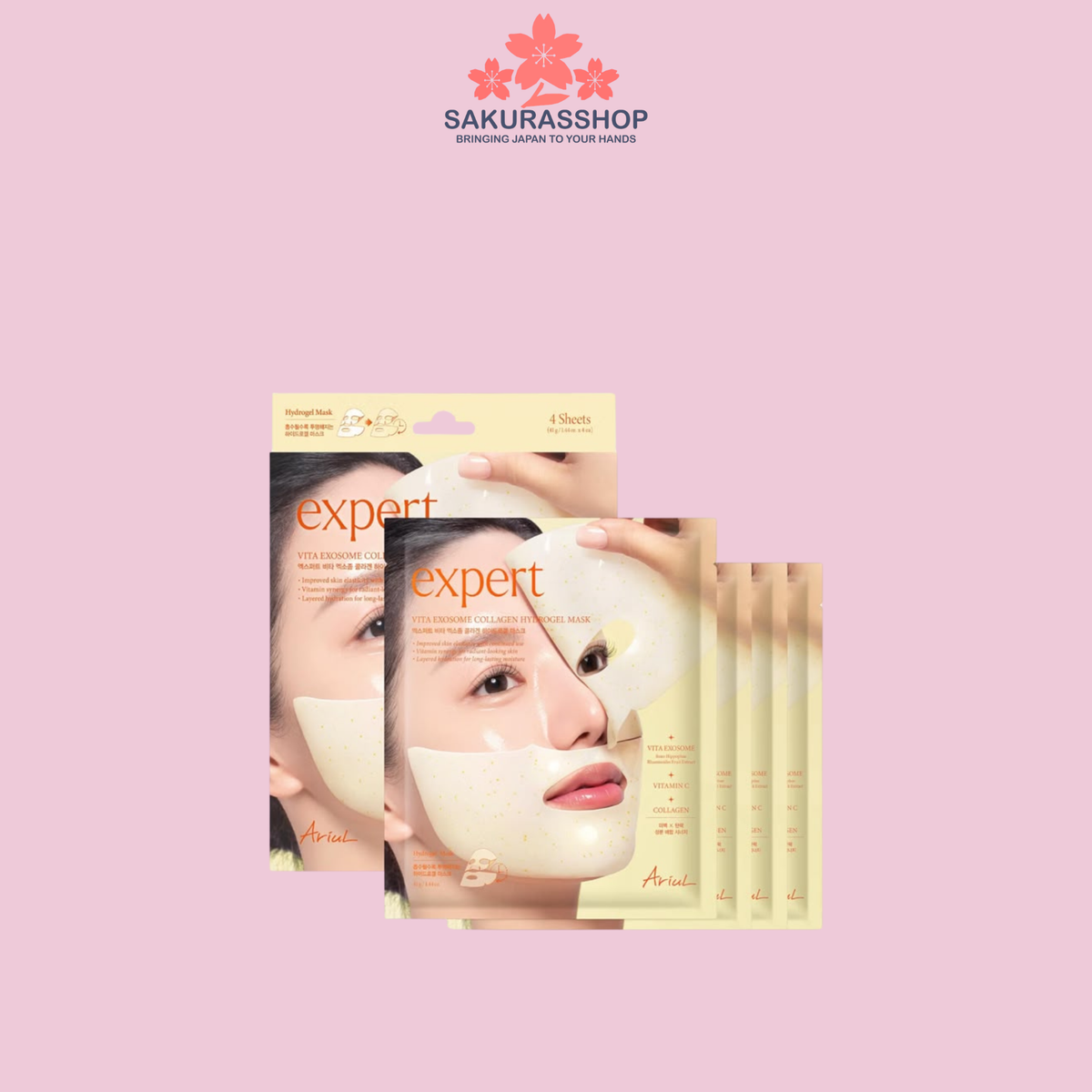 Ariul Expert Hydrogel Face Mask – 4 Sheets