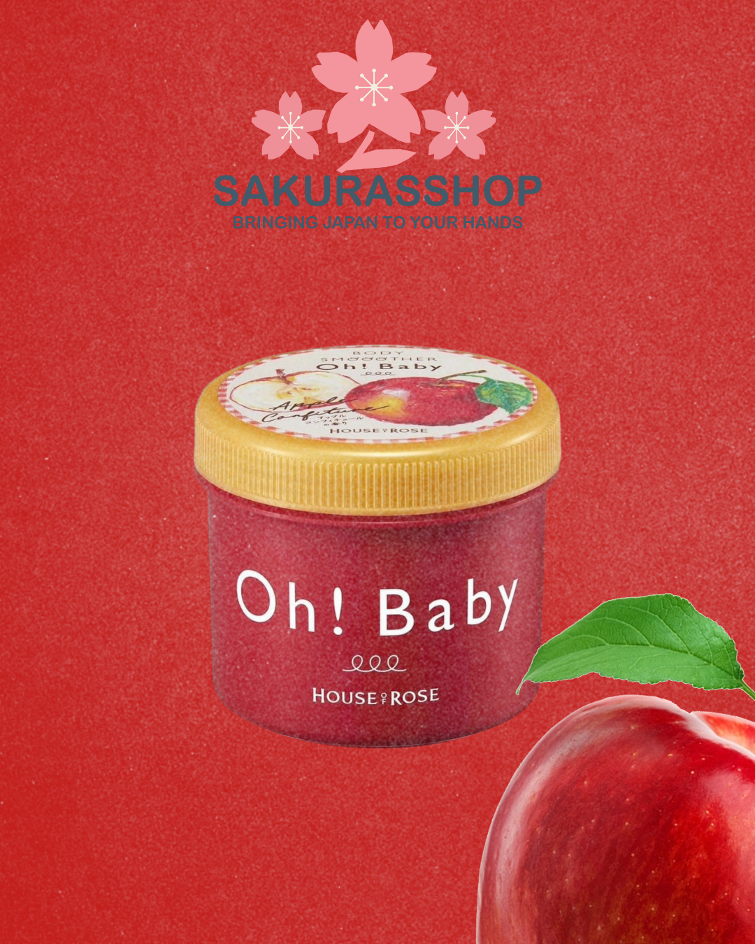 House of Rose Oh! Baby Body Smoother – Exfoliating Body Scrub