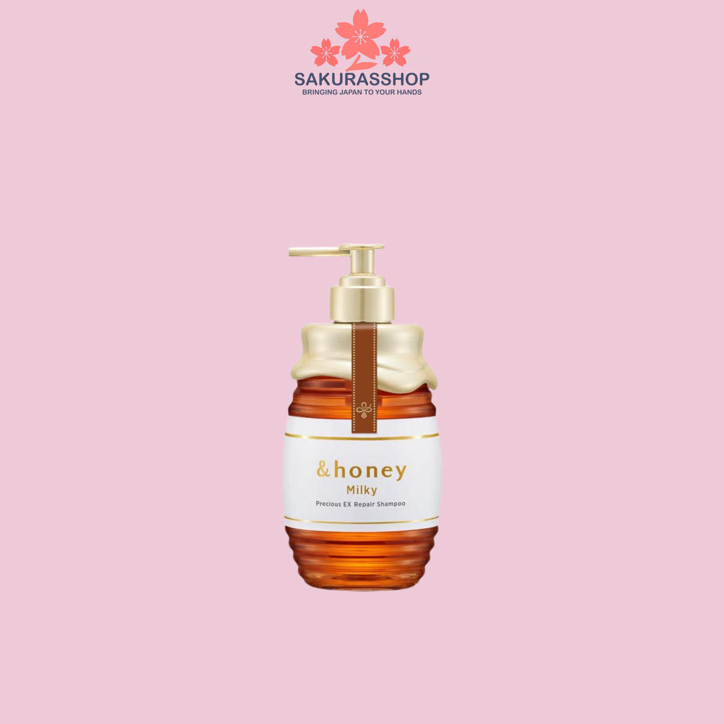 &honey Moist Repair Shampoo – Japanese Honey Hair Care (Milky / Melty / Deep Moist / Color / Pixie) 440–500ml