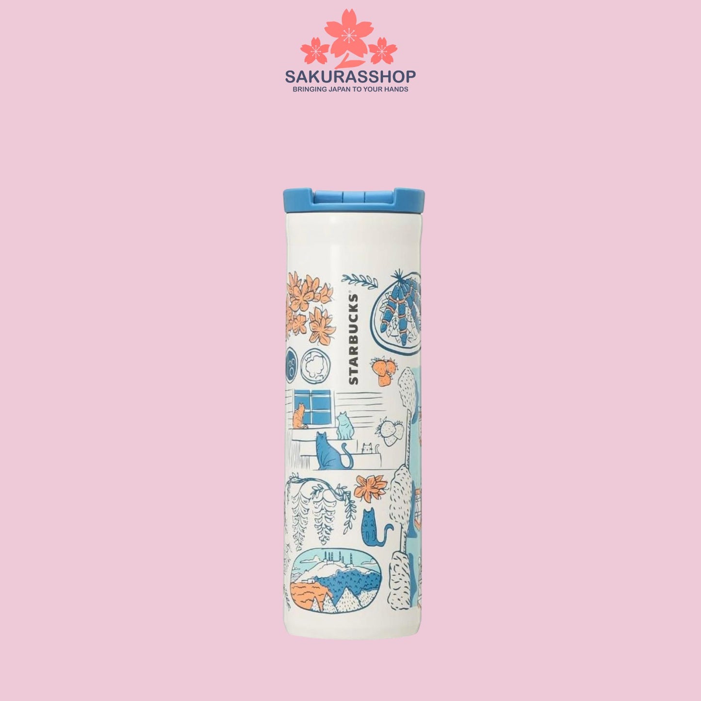Starbucks Japan Been There Series Stainless Steel Tumbler – Japan City Collection (Multiple Designs)