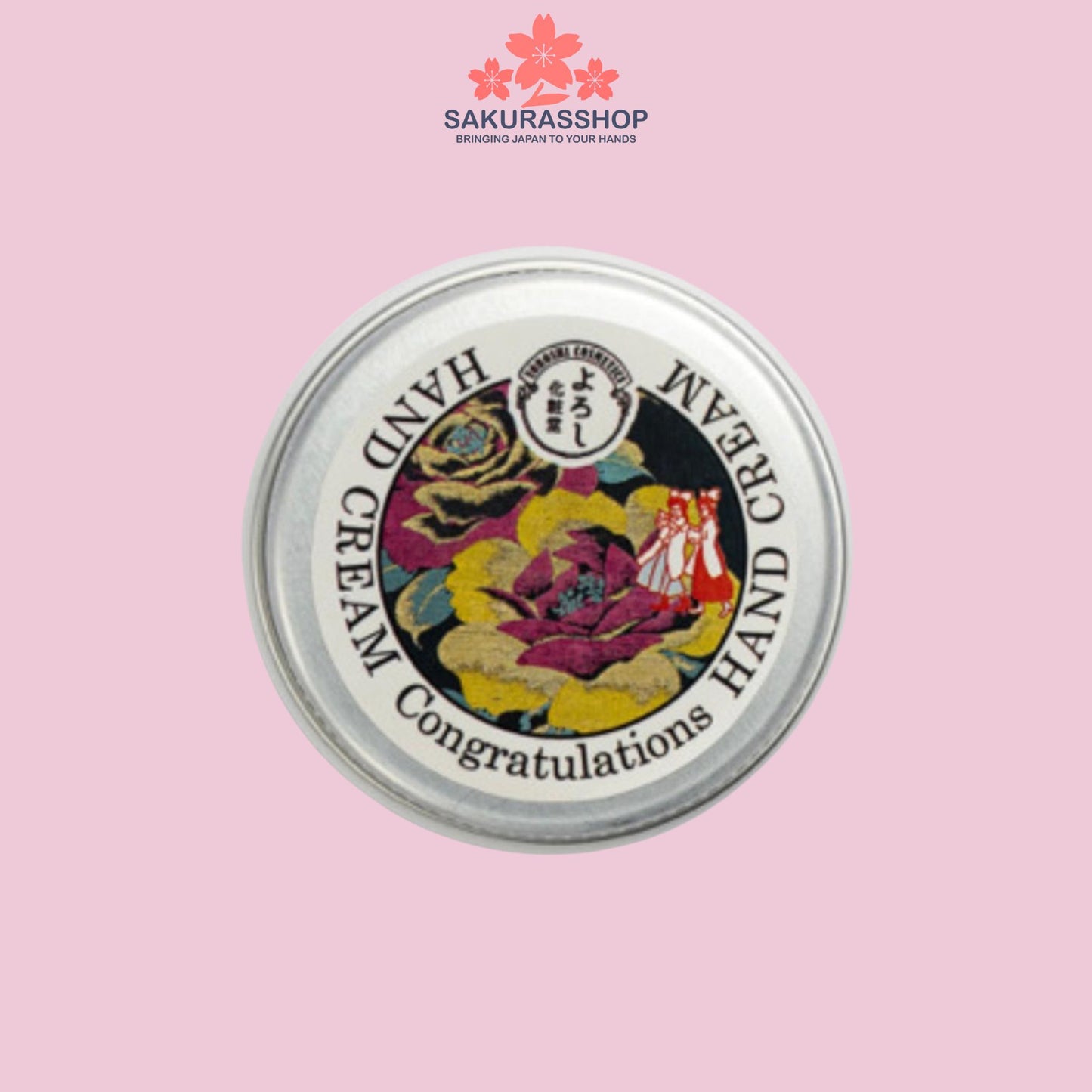 Yoroshi Message Hand Cream – Custom Gift with Message (50g)