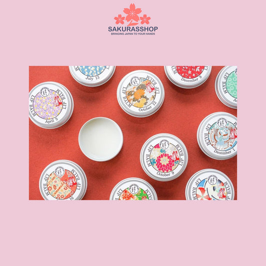 Yoroshi 365 Lip Balm – Date Design Gift | Made in Japan