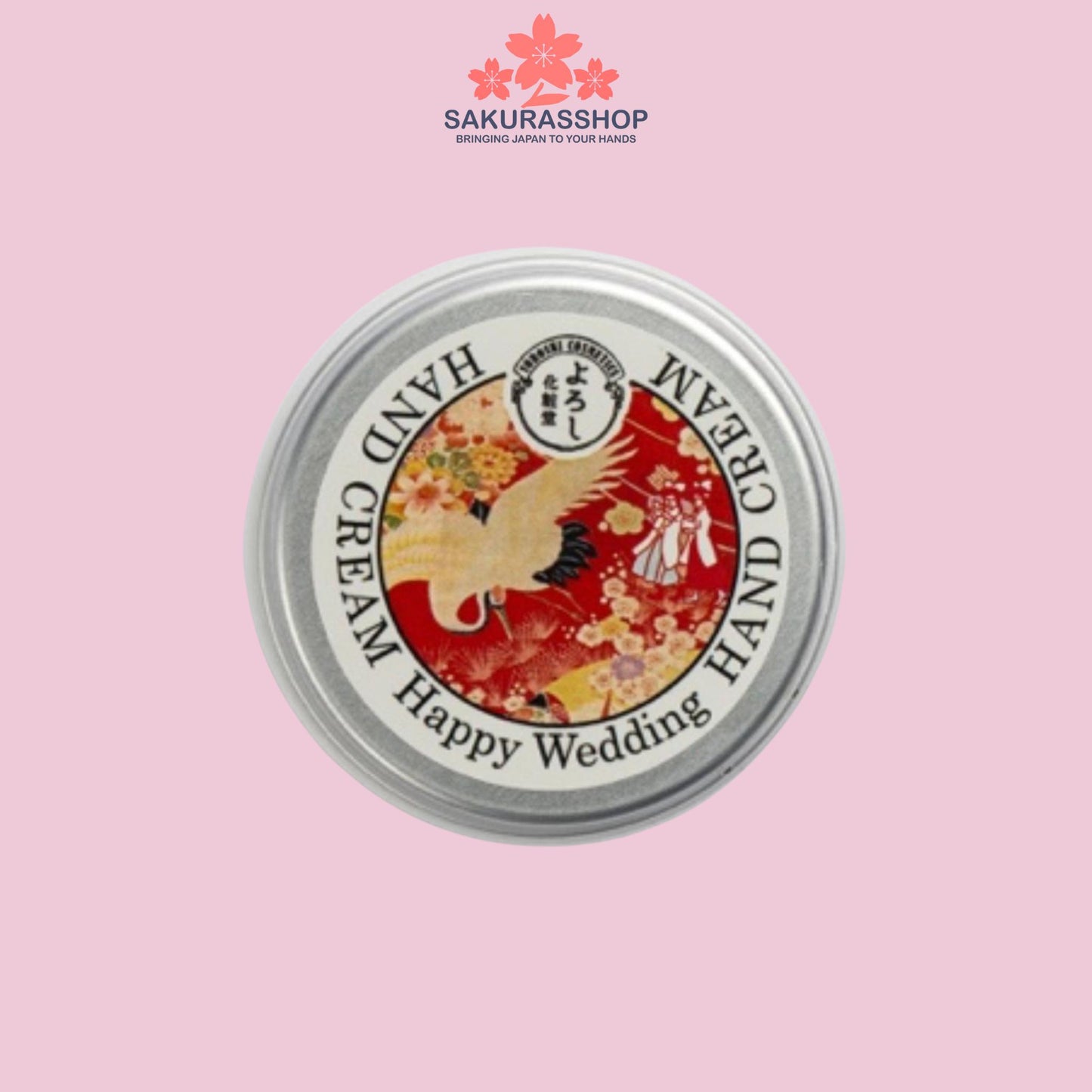 Yoroshi Message Hand Cream – Custom Gift with Message (50g)