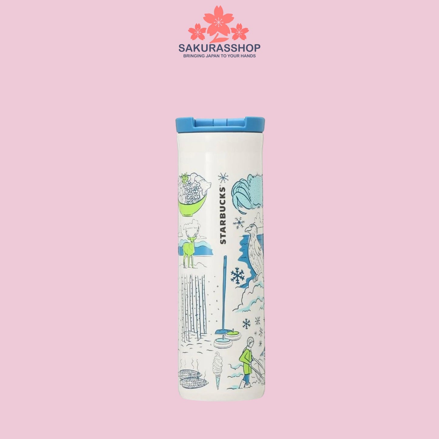 Starbucks Japan Been There Series Stainless Steel Tumbler – Japan City Collection (Multiple Designs)