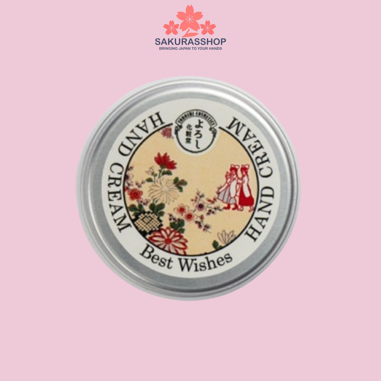 Yoroshi Message Hand Cream – Custom Gift with Message (50g)