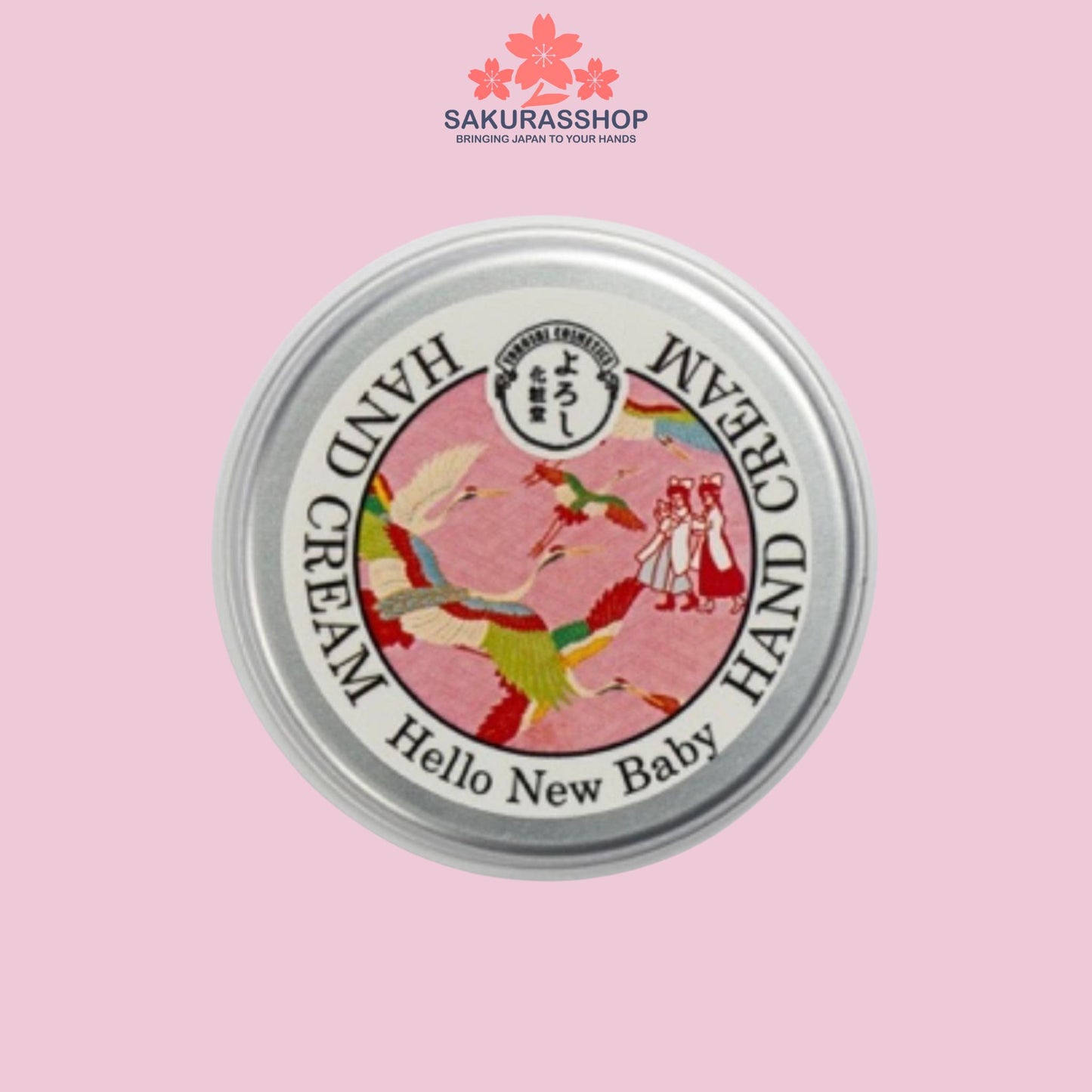 Yoroshi Message Hand Cream – Custom Gift with Message (50g)