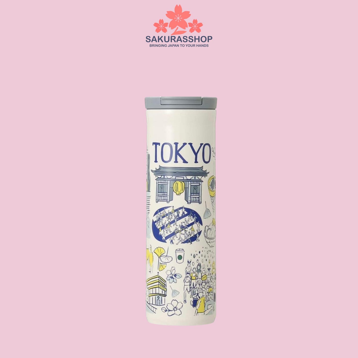 Starbucks Japan Been There Series Stainless Steel Tumbler – Japan City Collection (Multiple Designs)
