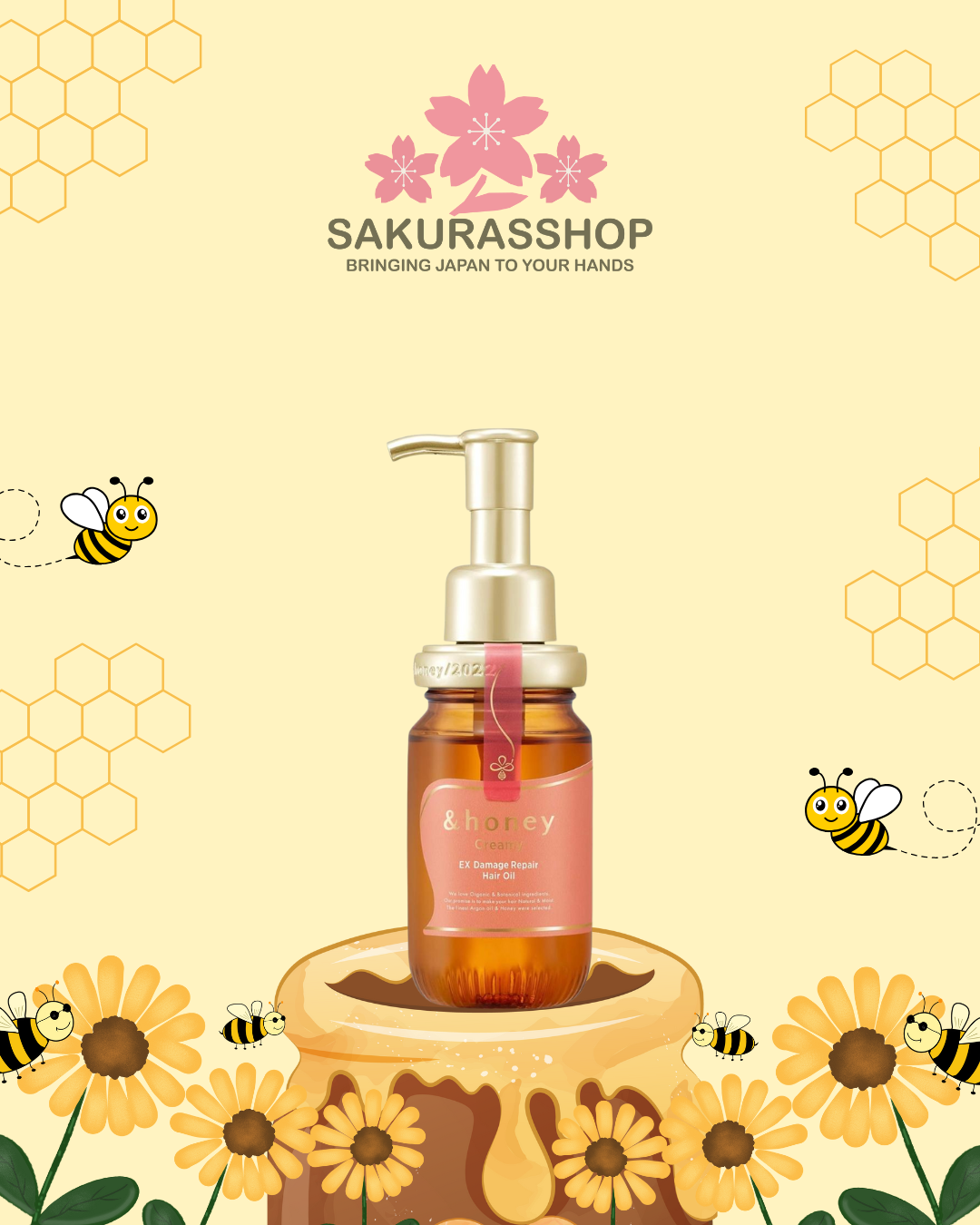 &Honey Silky Smooth Moisture Hair Oil 3.0 – 100ml