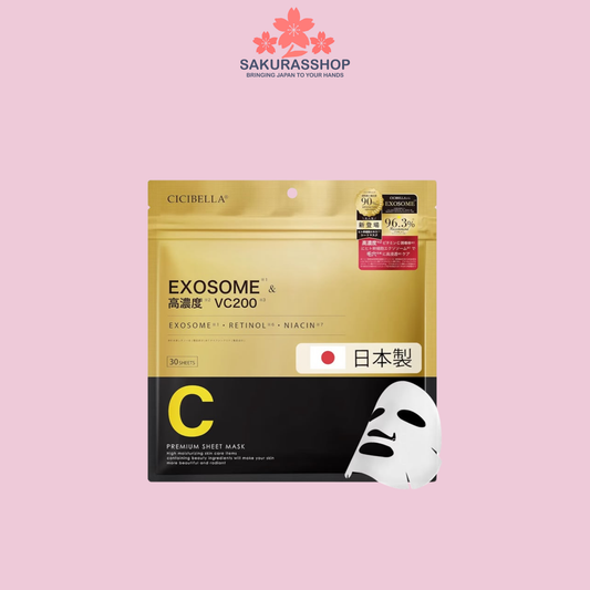 CICIBELLA EXOSOME VC200 Premium Sheet Mask (30 Sheets)