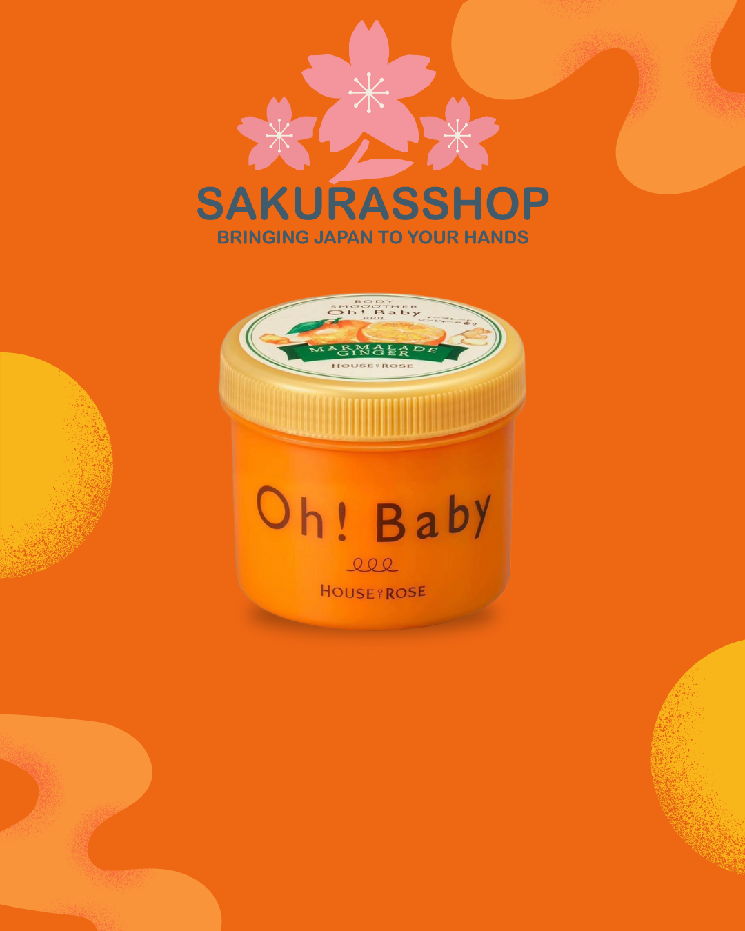 House of Rose Oh! Baby Body Smoother – Exfoliating Body Scrub