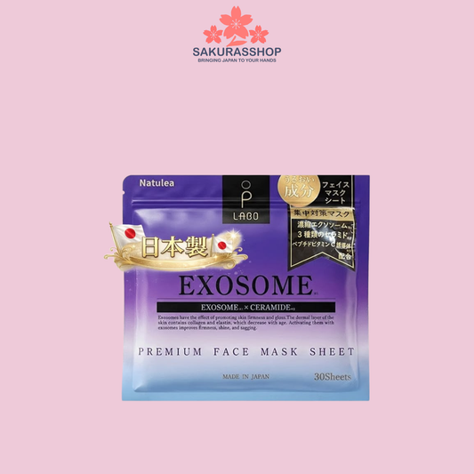Natulea LABO Microneedle Premium Face Mask (30 Sheets) | Ceramide & 6 Plant Extracts