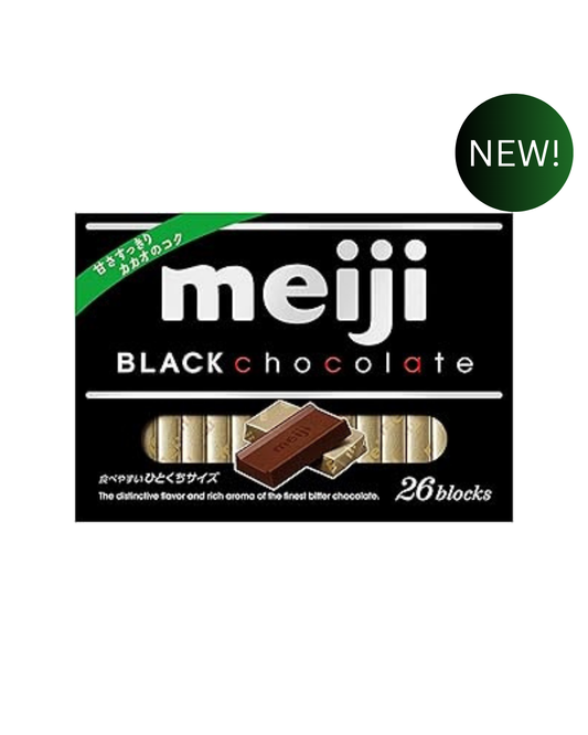 Meiji Black Chocolate – 26 Blocks