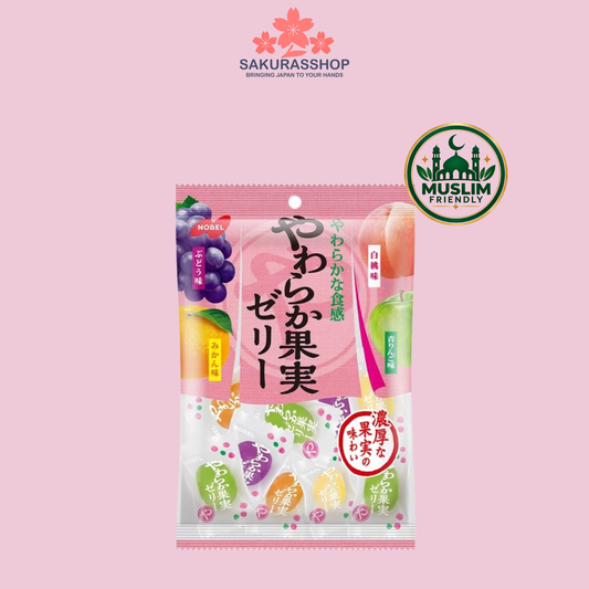 Nobel Fruity Jelly Candy – Mixed Fruit Muslim Friendly (230g)