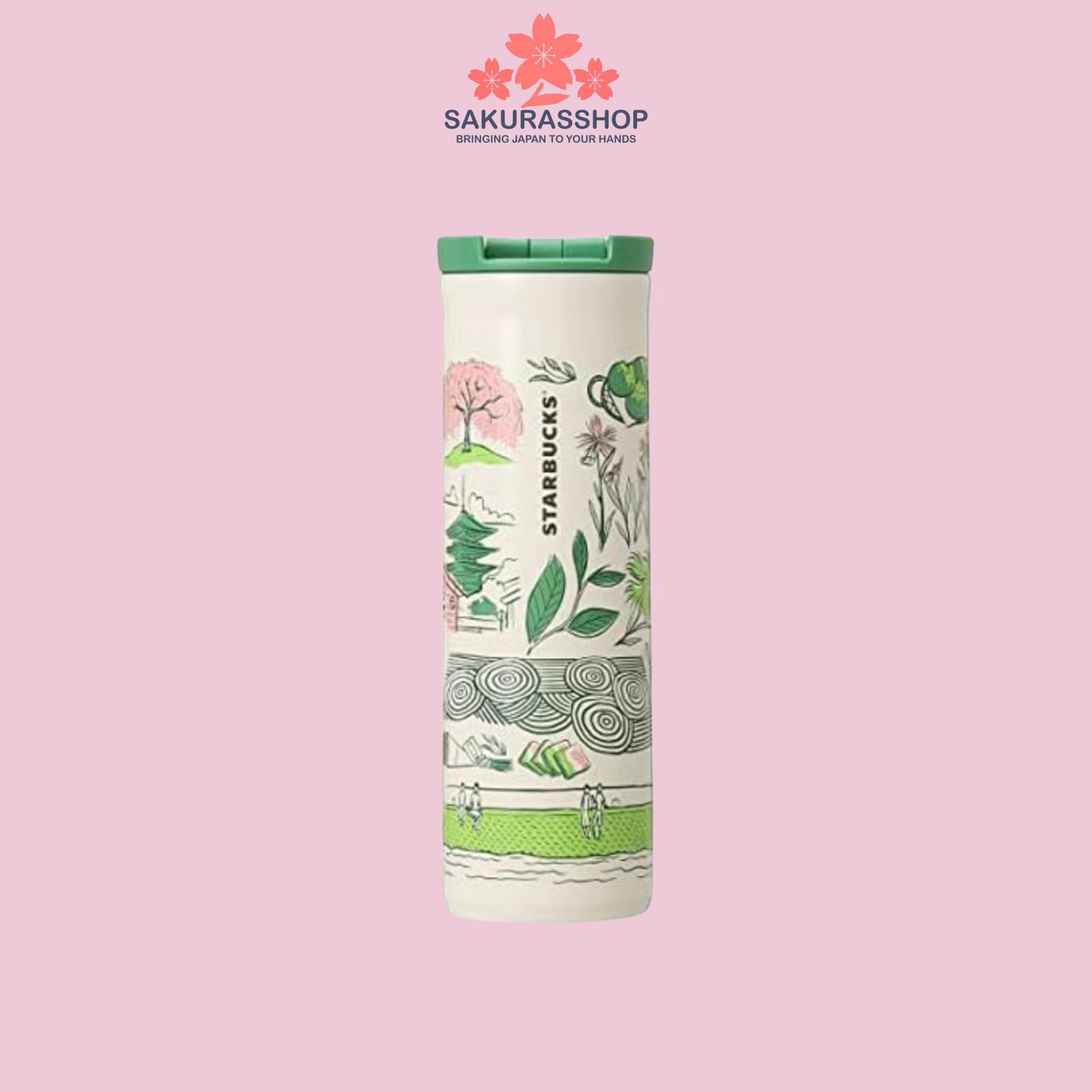 Starbucks Japan Been There Series Stainless Steel Tumbler – Japan City Collection (Multiple Designs)