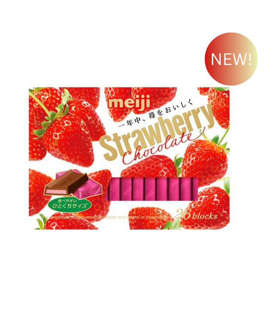 Meiji Strawberry Chocolate – 26 Blocks
