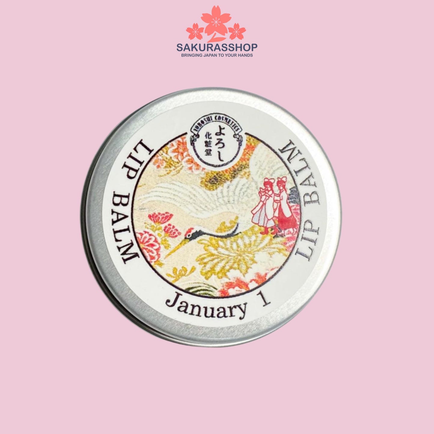 Yoroshi 365 Lip Balm – Date Design Gift | Made in Japan