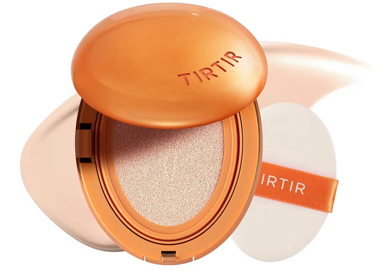TIRTIR Mask Fit Cool Sun Cushion SPF50+ PA++++ – Cooling UV Protection & Tone-Up Cushion