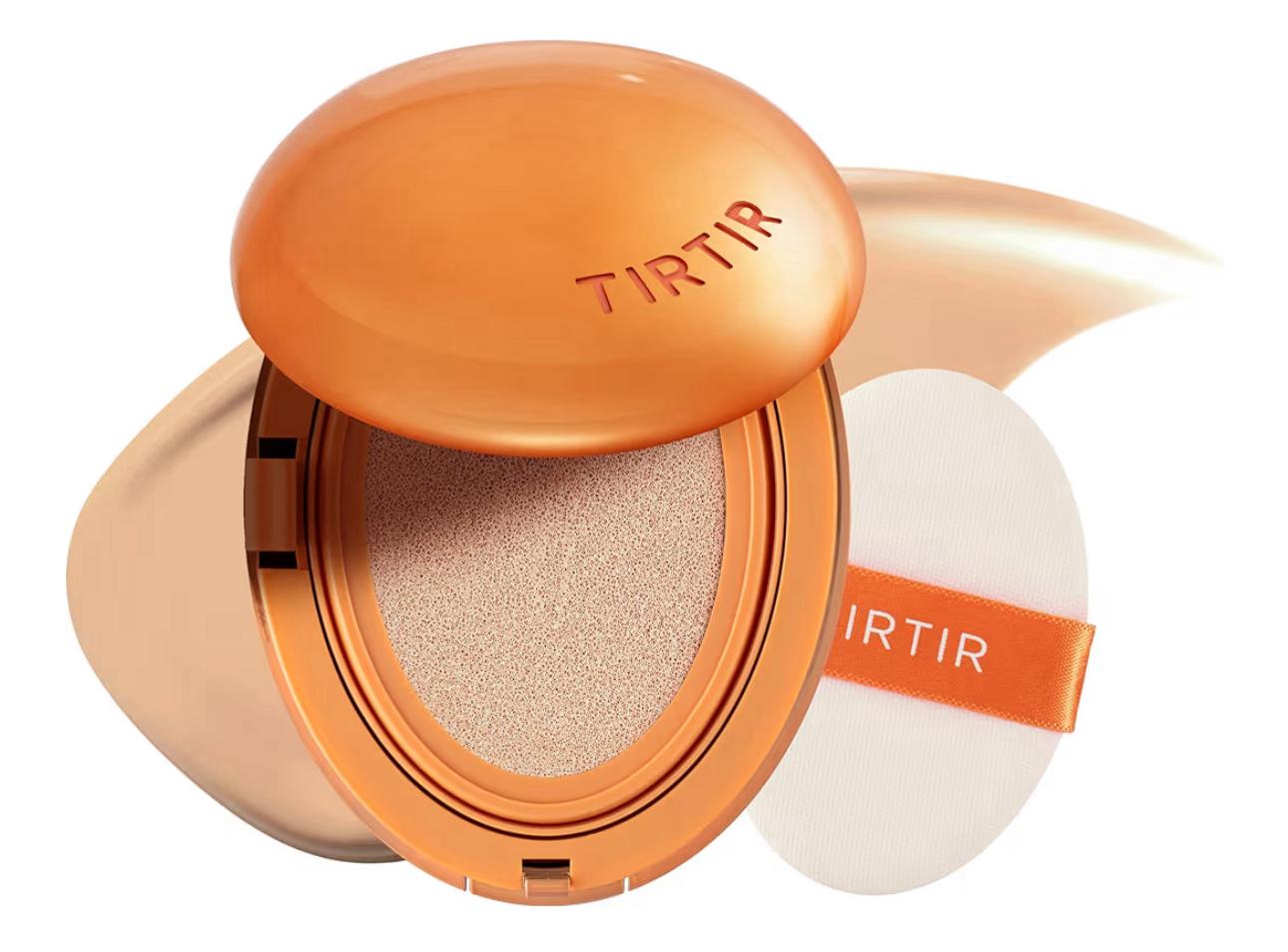 TIRTIR Mask Fit Cool Sun Cushion SPF50+ PA++++ – Cooling UV Protection & Tone-Up Cushion