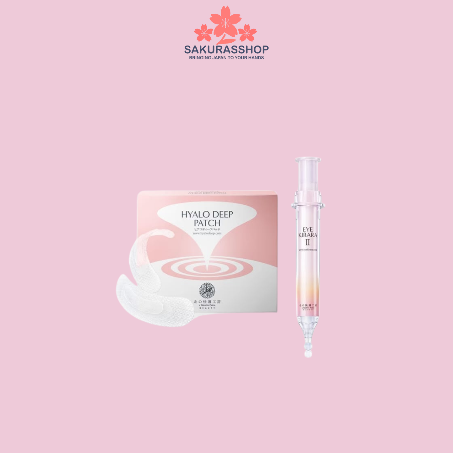 Kita no Kaiteki Kobo Hyalo Deep Patch & Eye Kirara II Eye Care Set