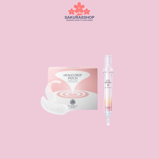 Kita no Kaiteki Kobo Hyalo Deep Patch & Eye Kirara II Eye Care Set