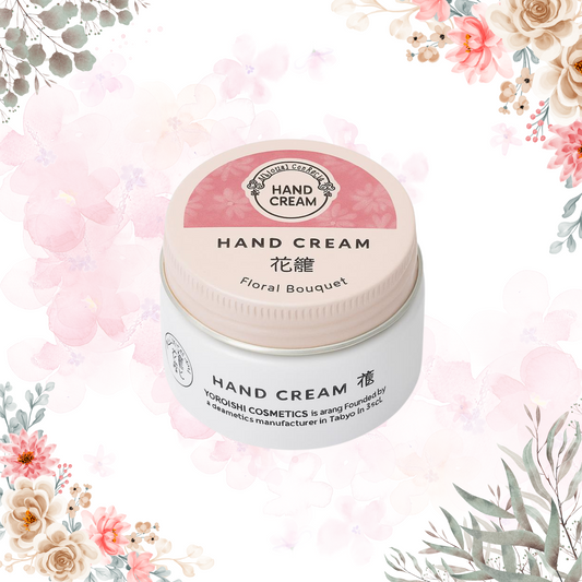 Yoroshi Hand Cream – Hana Kago (Floral Scent)