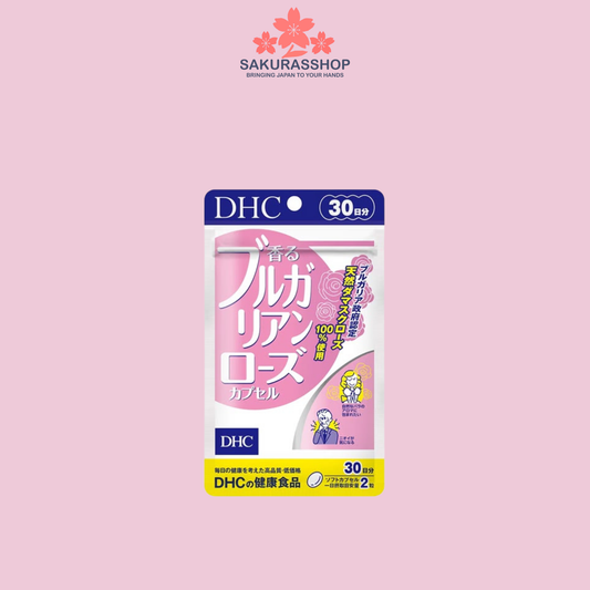 DHC Bulgarian Rose Capsules 60 Softgels | 30-Day Supply | Rose Oil Supplement
