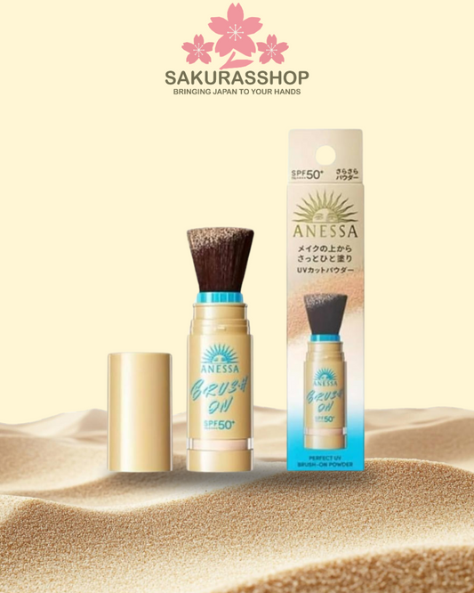 Anessa Perfect UV Brush-On Powder SPF50+ PA++++ with Built-in Brush – 3g